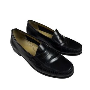 Cole Haan Black Leather Loafers